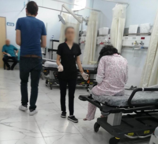 Köpeğin saldırısına uğrayan 18 yaşındaki genç kız başından yaralandı