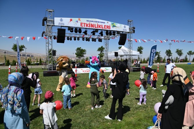 Selçuklu'da Seyir Tepesi Etkinlikleri hafta sonuna renk kattı