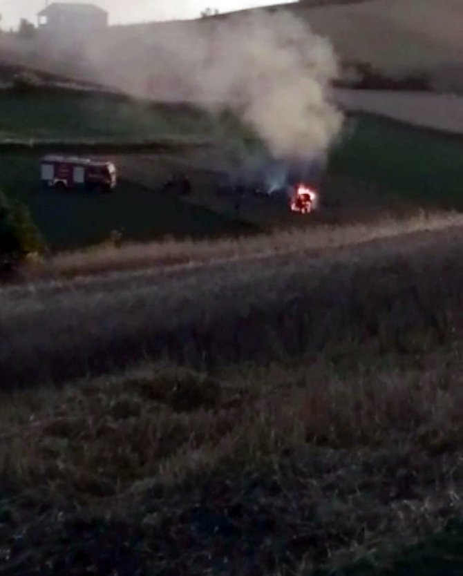 Tarlasındaki çöpleri yakmak isteyince olanlar oldu