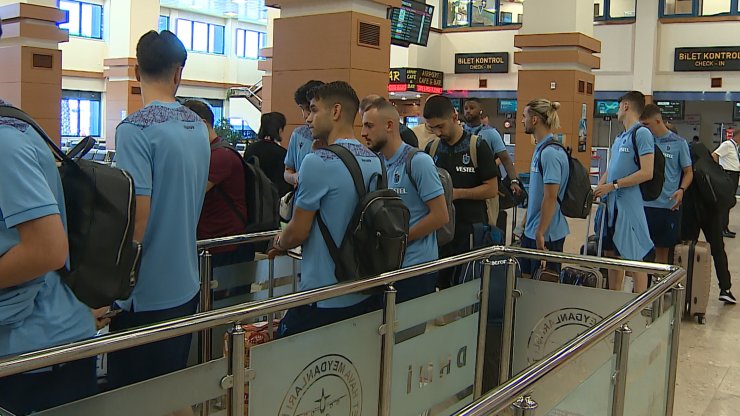 Trabzonspor'un Slovenya kamp kadrosu