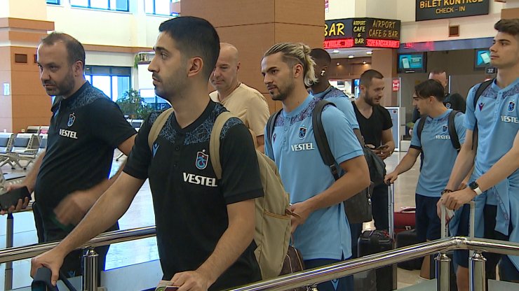 Trabzonspor'un Slovenya kamp kadrosu