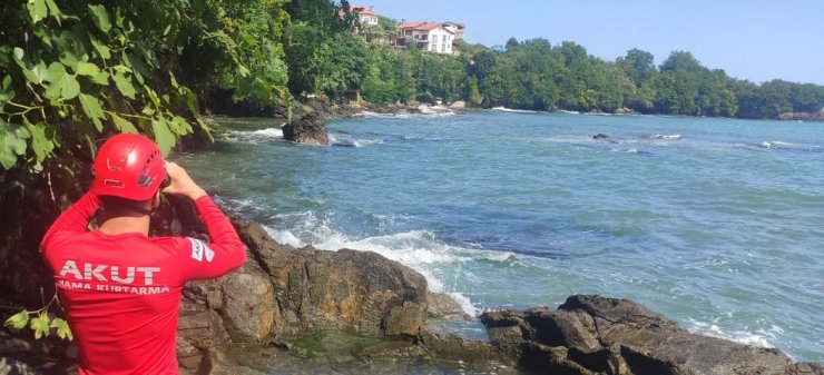 Yüzme bilmeyen Resul, fotoğraf çekilirken akıntıya kapılmış