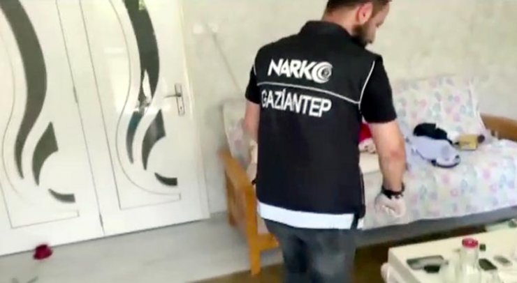 Gaziantep'te uyuşturucu operasyonu; 18 gözaltı