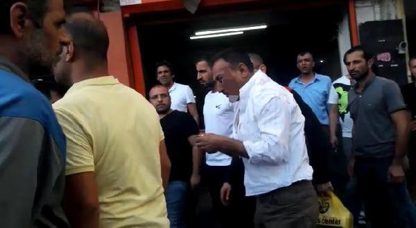 İki grup arasındaki kavga