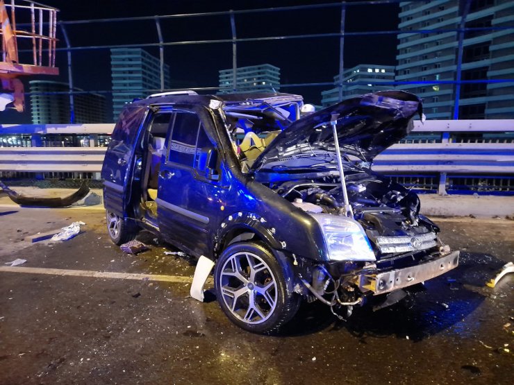 TEM Bağlantı Yolunda çalışma yapan işçilere araç çarptı; 2 ölü 5 yaralı