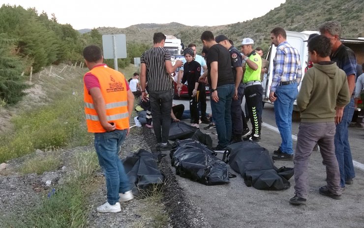 Konya'daki katliam gibi kazadan geriye bu fotoğraf kaldı