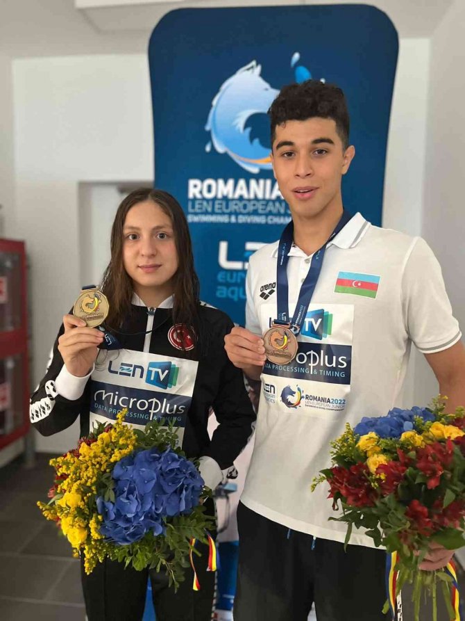 Avrupa Gençler Yüzme Şampiyonası’na Türkiye  damga vurdu