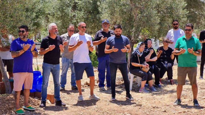 Cesedi, kum dolu çuval içerisinde bulunmuştu, son yolculuğuna uğurlandı