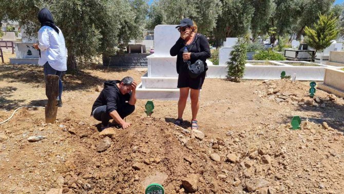 Cesedi, kum dolu çuval içerisinde bulunmuştu, son yolculuğuna uğurlandı