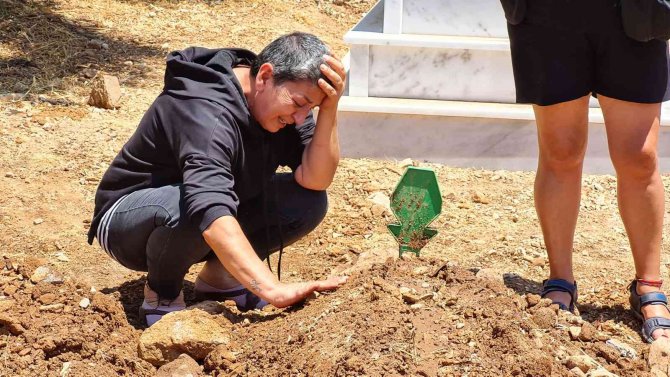 Cesedi, kum dolu çuval içerisinde bulunmuştu, son yolculuğuna uğurlandı