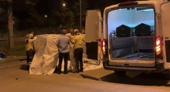 Isparta’da yaşlı çiftin hayatını kaybettiği kaza kamerada