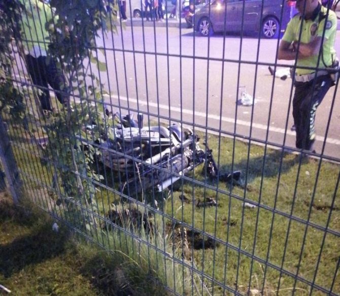 Isparta’da yaşlı çiftin hayatını kaybettiği kaza kamerada