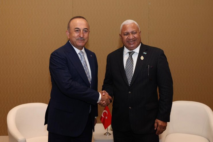 Çavuşoğlu, Endonezya’da G20 kapsamında ikili görüşmeler yaptı