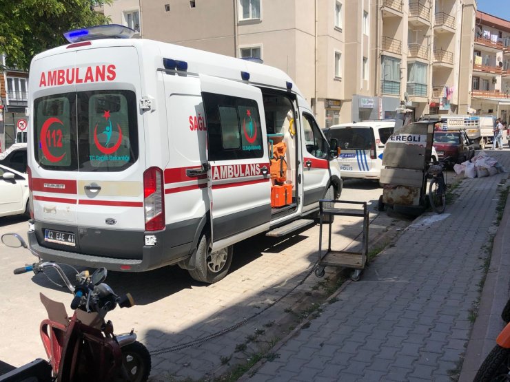 Konya'da vişne kurutmak istediği çatıda, havalandırma boşluğundan düşen kadın öldü