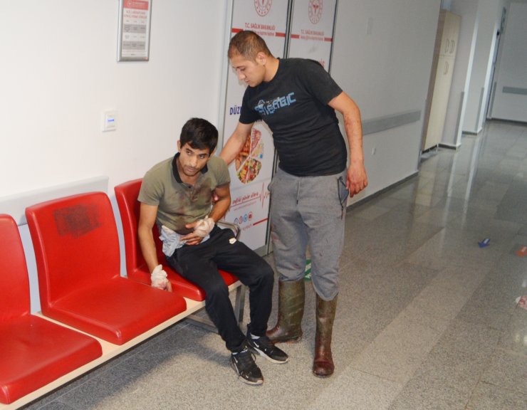 Hastanelik olan acemi kasap: İlk yaralanan ben miyim?