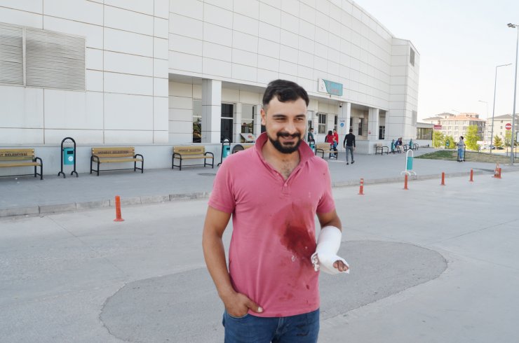 Hastanelik olan acemi kasap: İlk yaralanan ben miyim?