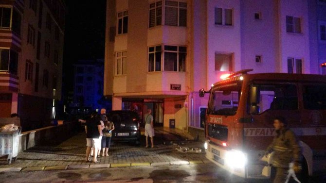 Balıkesir’de yangın paniği