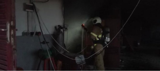 Cezaevinde korkutan yangın