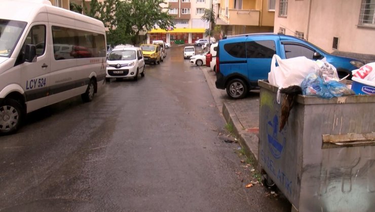İçinde sürücüsü olmayan otomobil 35 metre kaydı 