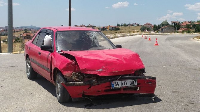 2 otomobilin karıştığı kazada 4’ü çocuk 9 kişi yaralandı