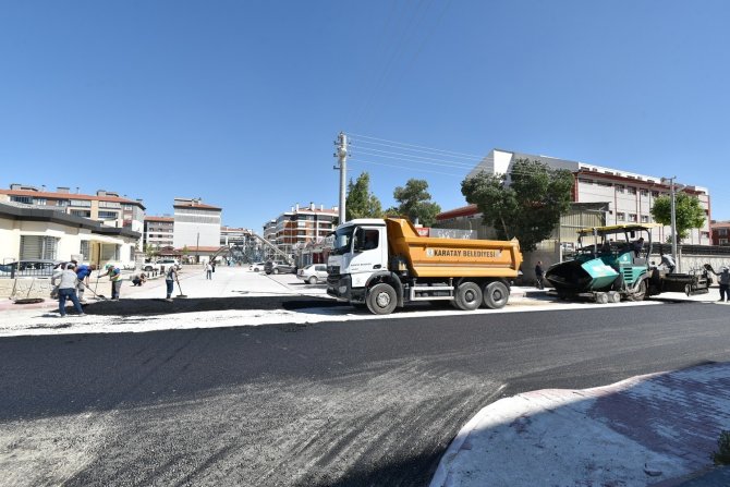 Başkan Hasan Kılca sahadaki çalışmaları yakından takip ediyor
