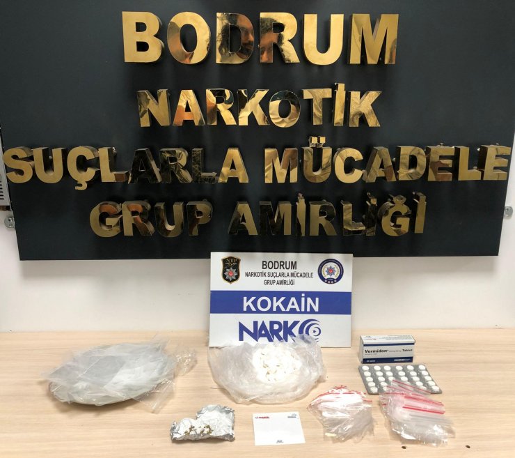 Bodrum'da kokainle yakalanan 4 kişiye gözaltı