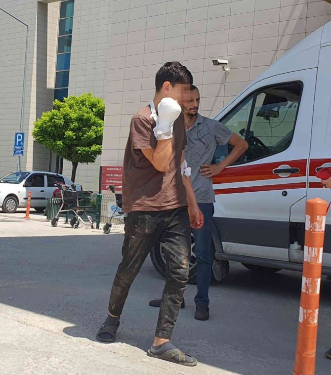 Elini kıyma makinesine kaptırdı