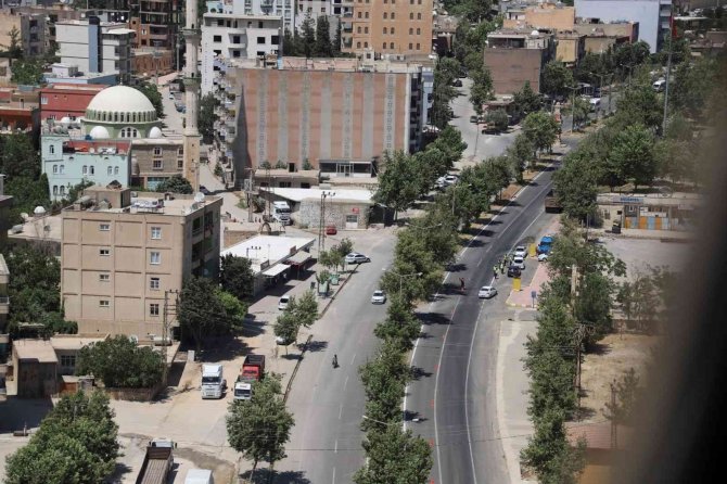 Helikopterle havadan trafik denetimi yapıldı