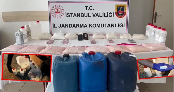 İstanbul'da 169 kilo uyuşturucu ele geçirildi