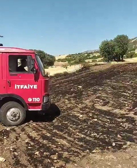 Adıyaman'da anız yangını