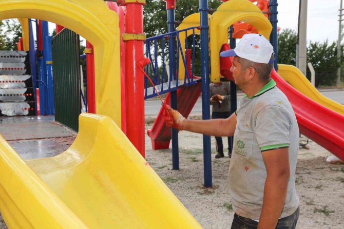 Meram'da 41 park yenilendi