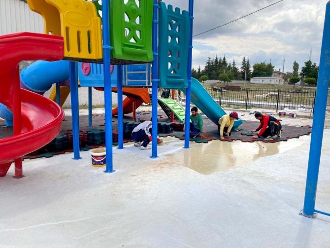 Meram'da 41 park yenilendi