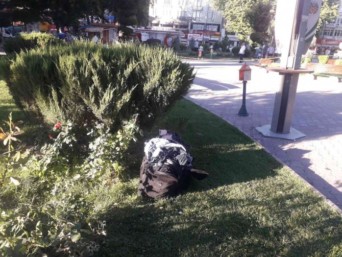 Şüpheli valiz alarmı