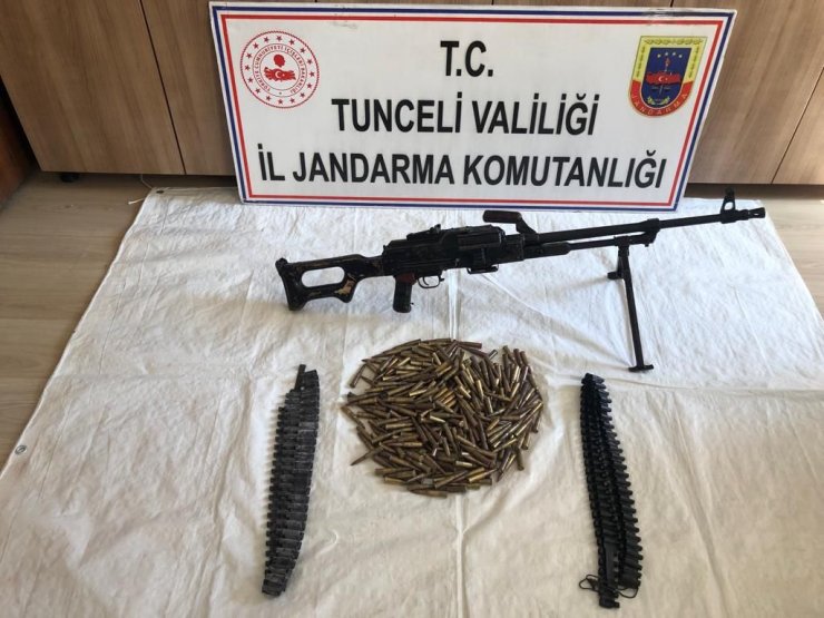 Tunceli’de teröristlerin kullandığı sığınak imha edildi
