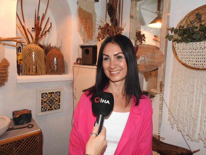 Türkiye geç tanıştığı makrome sanatını çok sevdi