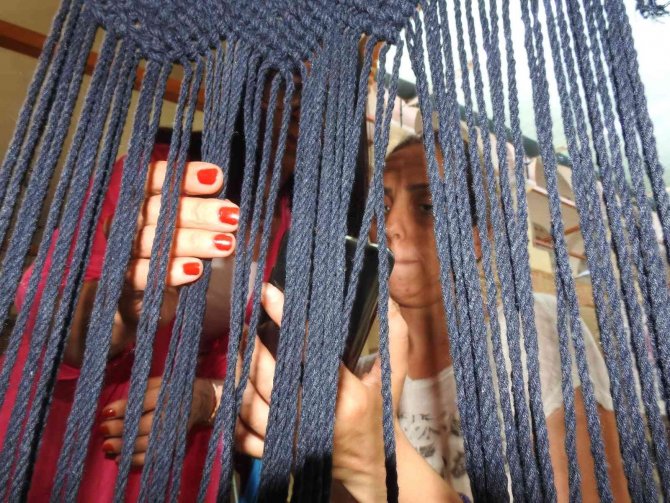 Türkiye geç tanıştığı makrome sanatını çok sevdi