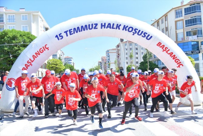 Kahramankazan'da "15 Temmuz Halk Koşusu" düzenlendi