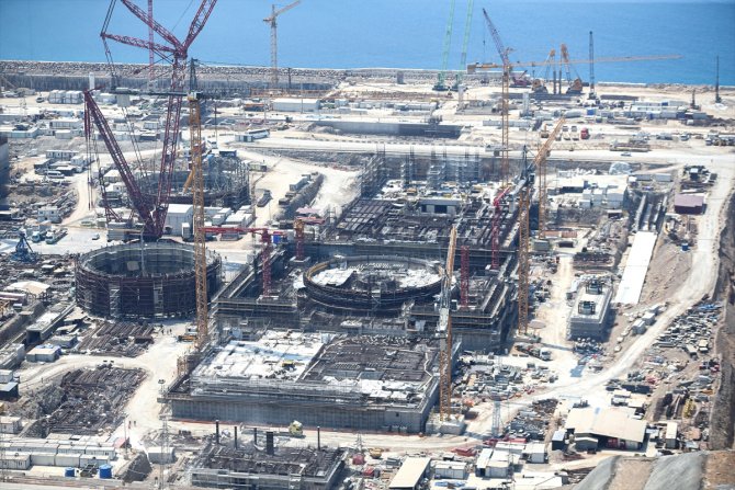 Akkuyu'da dördüncü güç ünitesinin temeli için