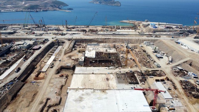 Akkuyu'da dördüncü güç ünitesinin temeli için 
