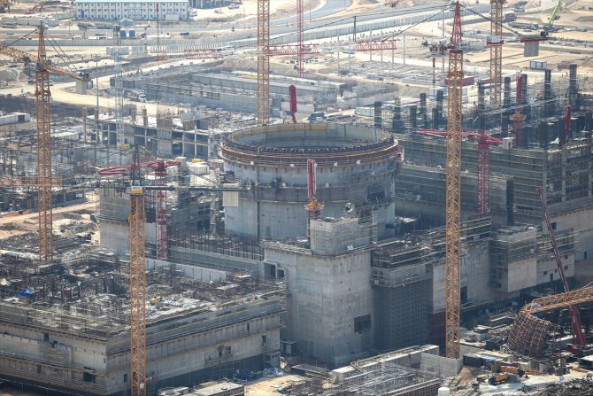 Akkuyu'da dördüncü güç ünitesinin temeli için