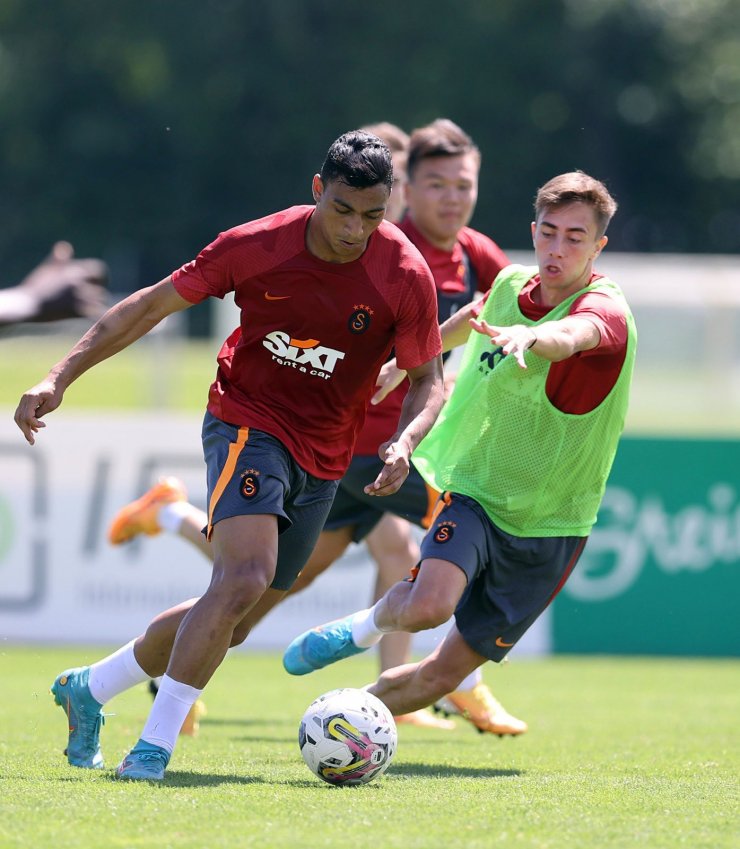 Galatasaray günü tek antrenmanla tamamladı