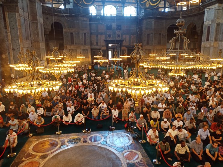 Ayasofya Camii'nde 251 şehit için hatim indirildi