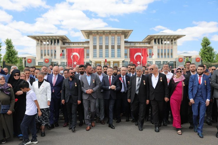 Cumhurbaşkanlığı Külliyesi'nde 15 Temmuz şehitleri anıldı