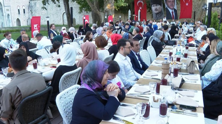 15 Temmuz şehit aileleri ve gazileri bir araya geldi  