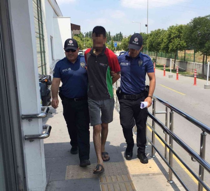 Akaryakıt hırsızı yakalandı