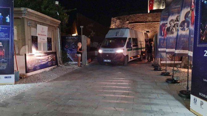 Bodrum Kalesi’nde şok ölüm