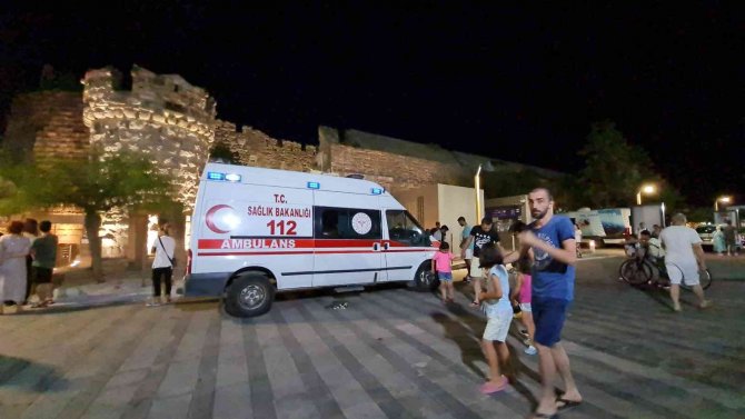 Bodrum Kalesi’nde şok ölüm