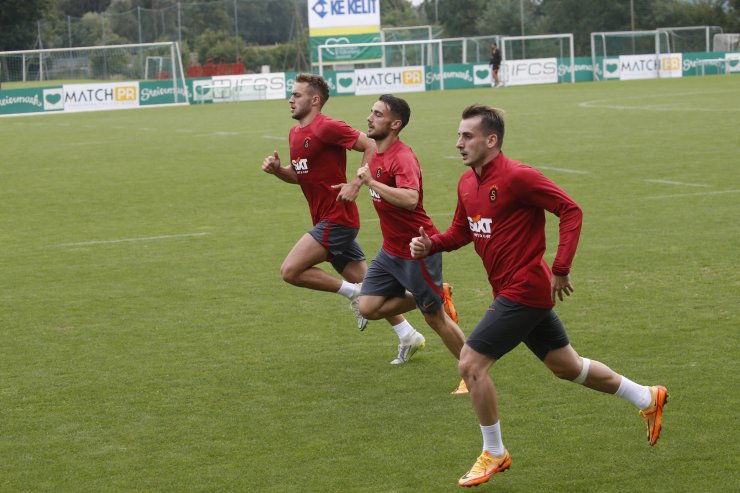 Galatasaray hazırlıklarını sürdürdü