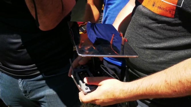 Kayıp yaşlı kadın evinden 6 kilometre uzaklıkta drone ile bulundu