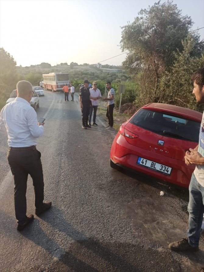Mersin'de zincirleme trafik kazasında 2 kişi yaralandı